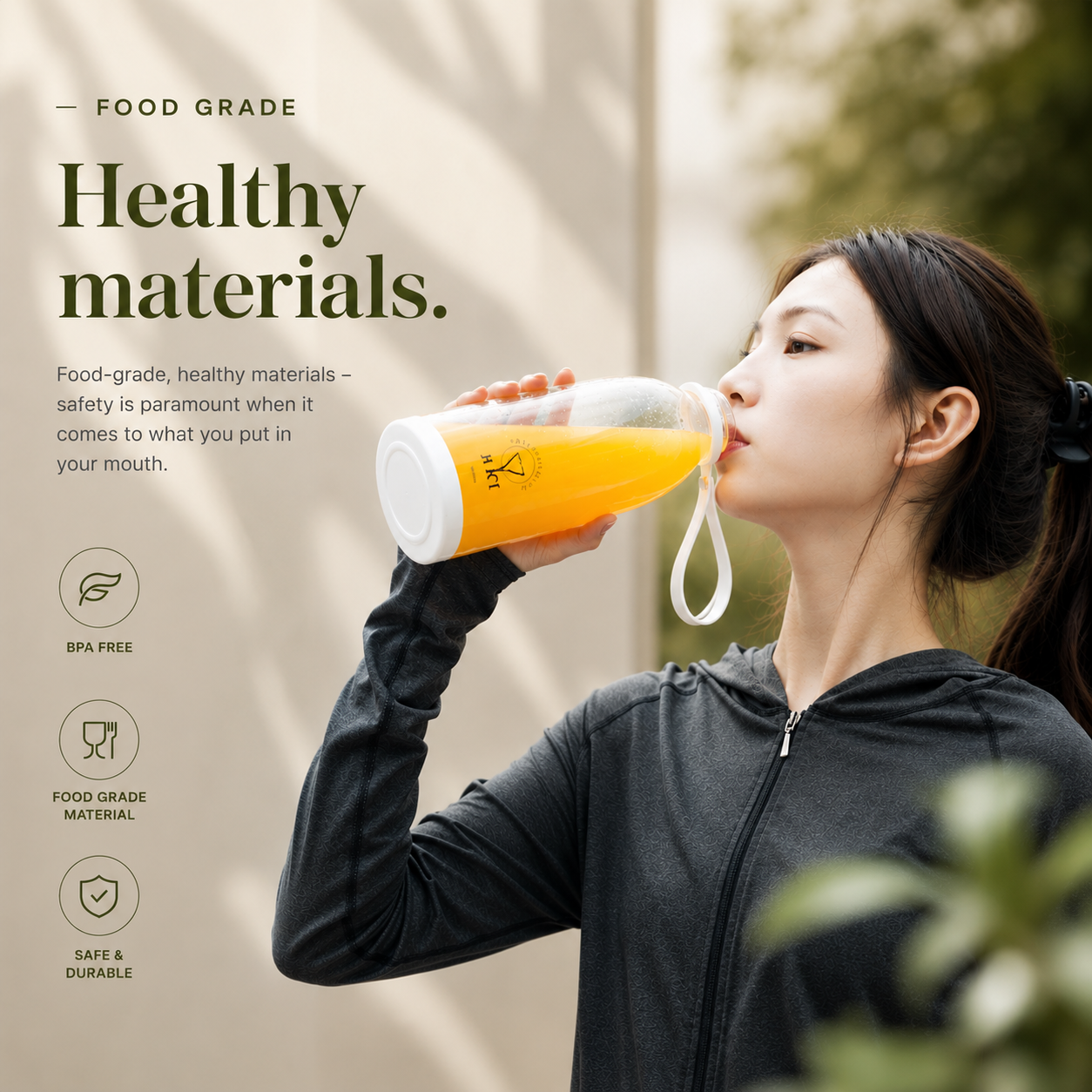 Electric Portable Juicer Cup with USB Charging – 500ml