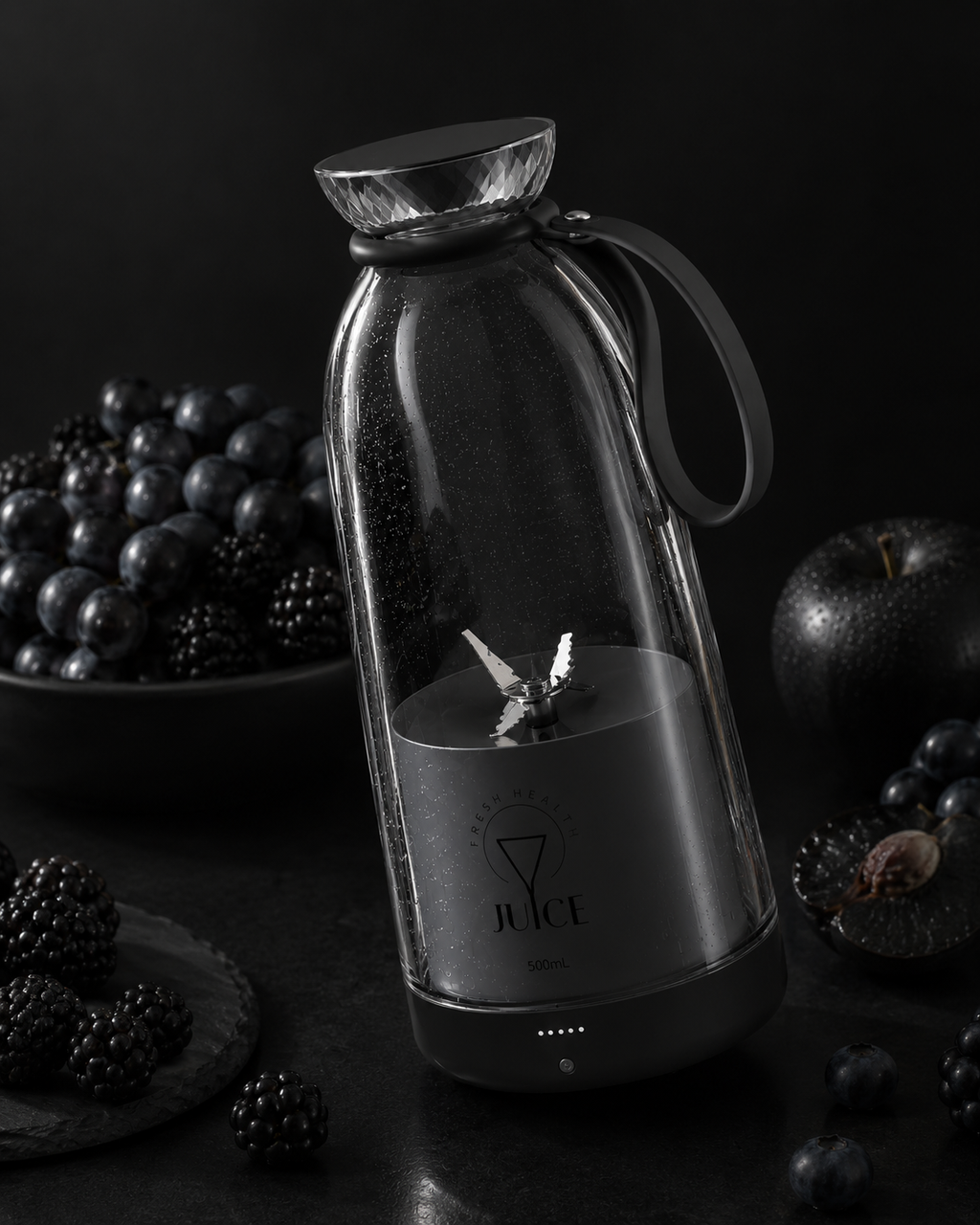 Electric Portable Juicer Cup with USB Charging – 500ml