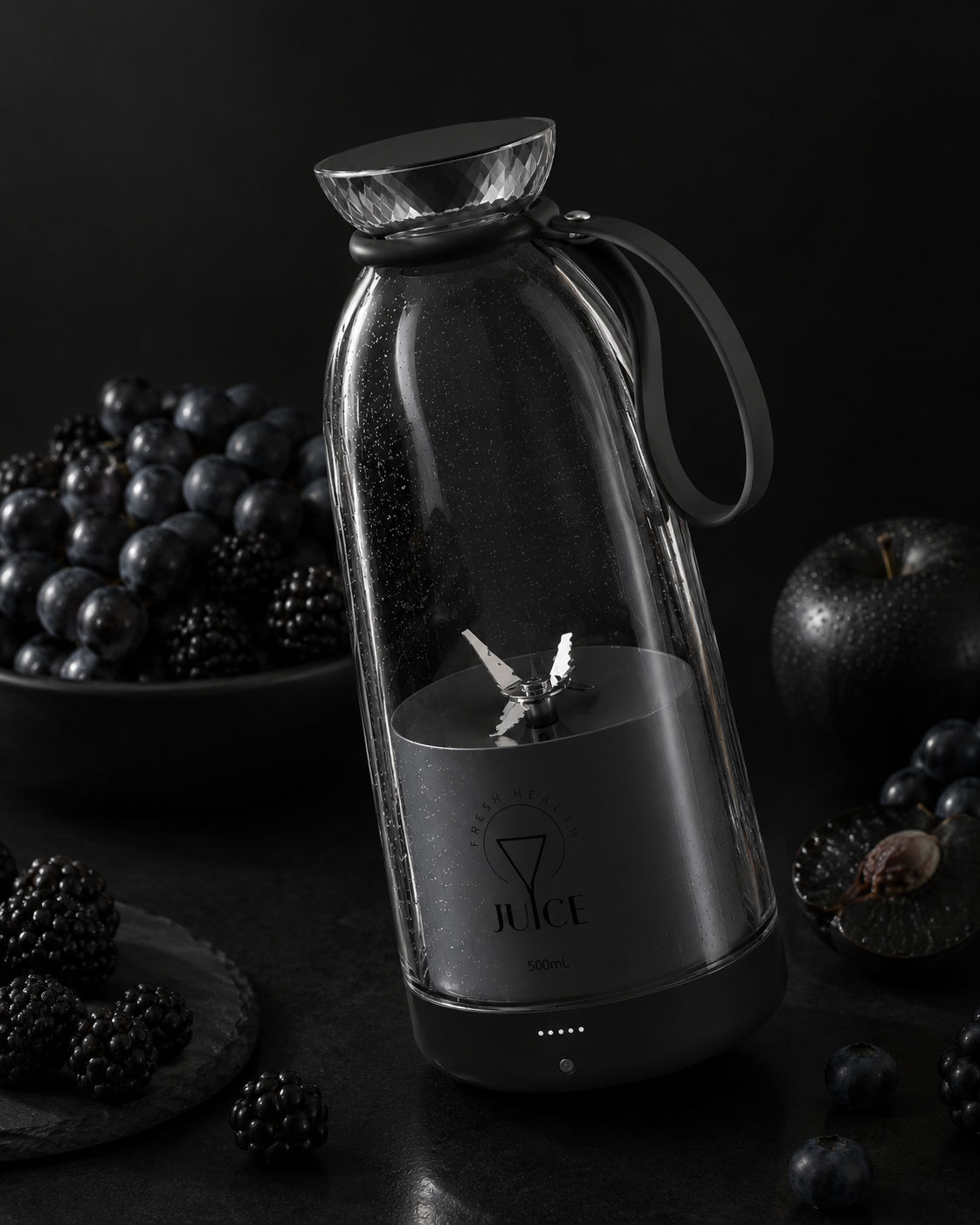 Electric Portable Juicer Cup with USB Charging – 500ml