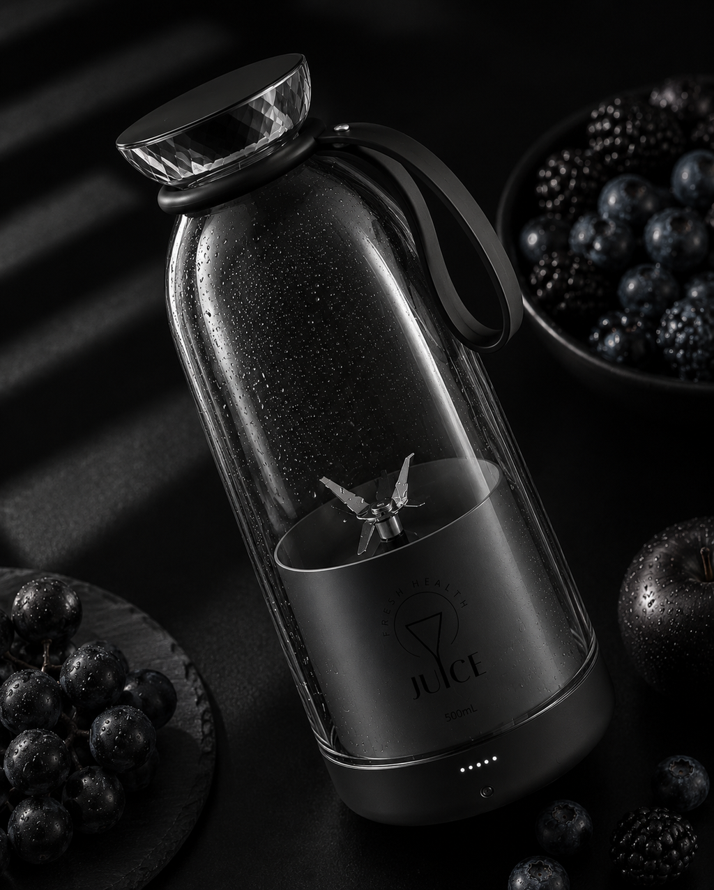 Electric Portable Juicer Cup with USB Charging – 500ml